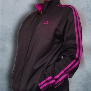 Classic Adidas Pink Track Jacket